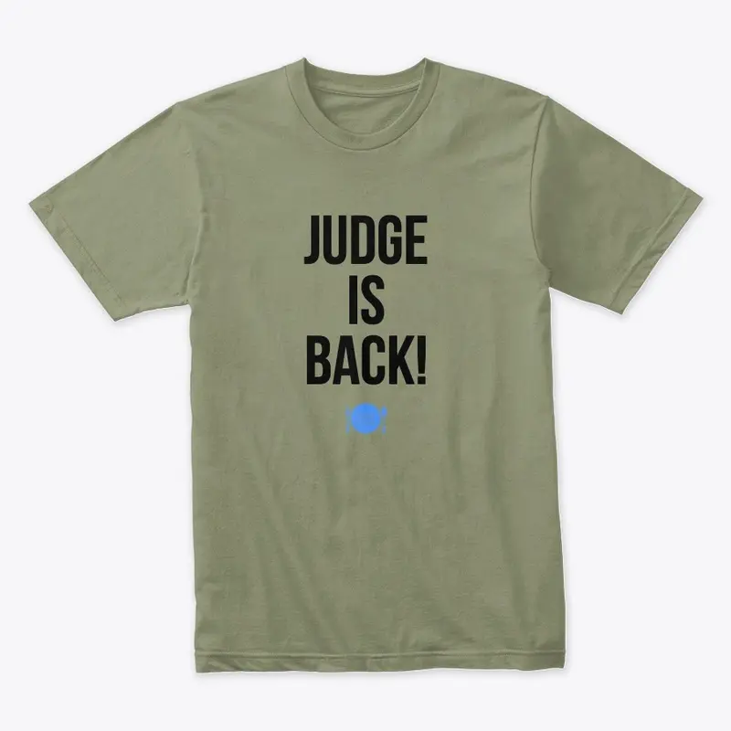 Judge Is Back!